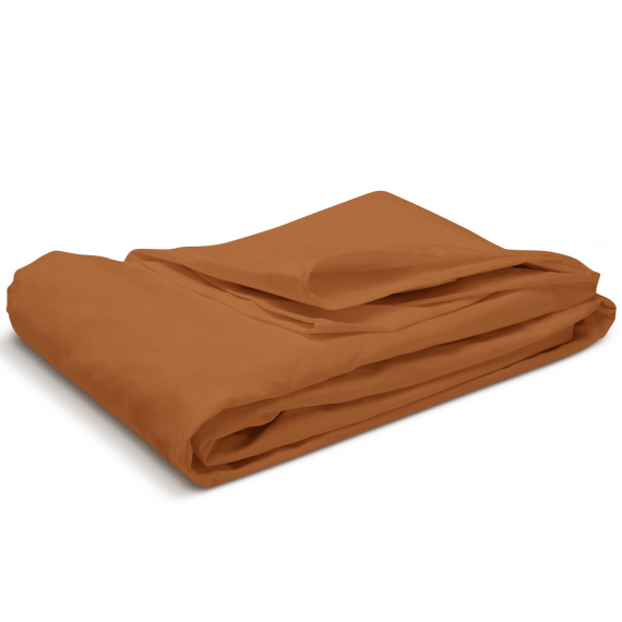 Drap housse - 160 x 200 cm - Percale - 78 fils - Uni