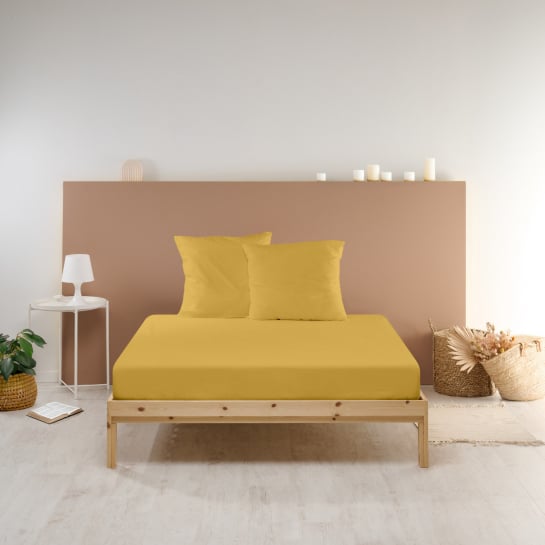 Drap Housse uni percale -...