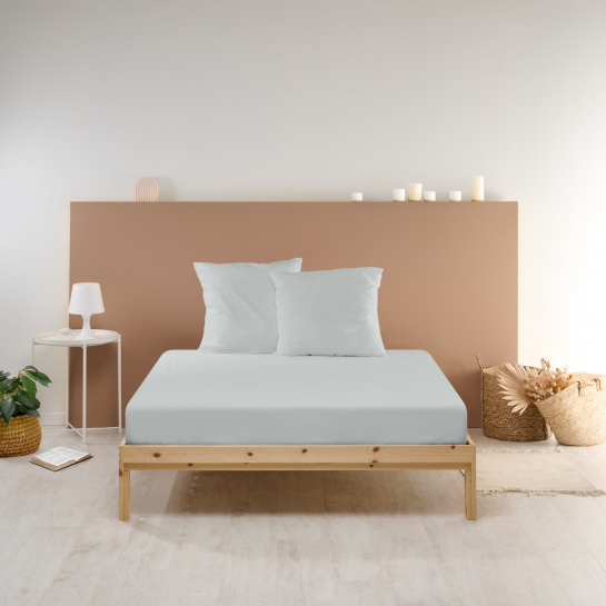Drap Housse uni percale -...