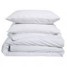 Parure de lit 1 personne Blanche