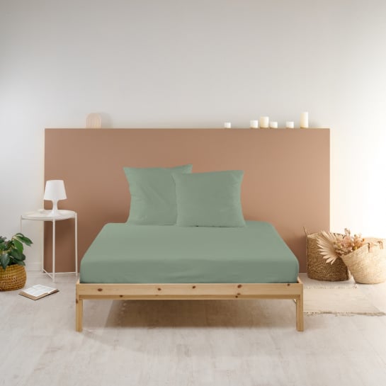 Drap Housse uni percale -...