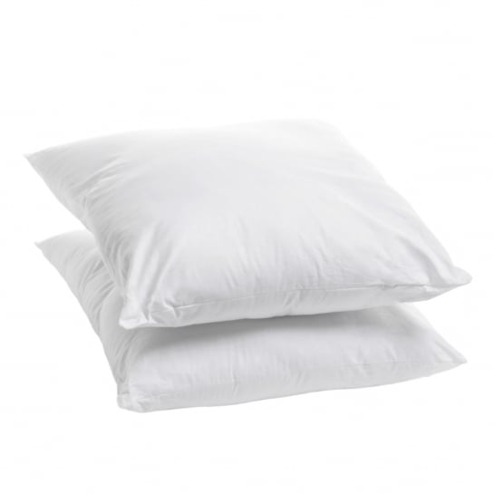 Les Oreillers Coton Bio Fermes | Lot de 2 | Bleu Calin
