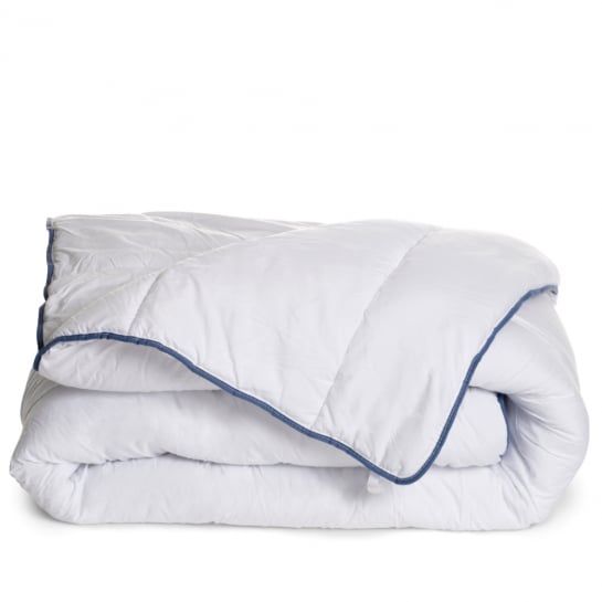 CASABEL Couette 140x200 cm Hiver Grand Froid - Bleu - Garnissage Haute  Densité 700g/m² Fibre Creuse