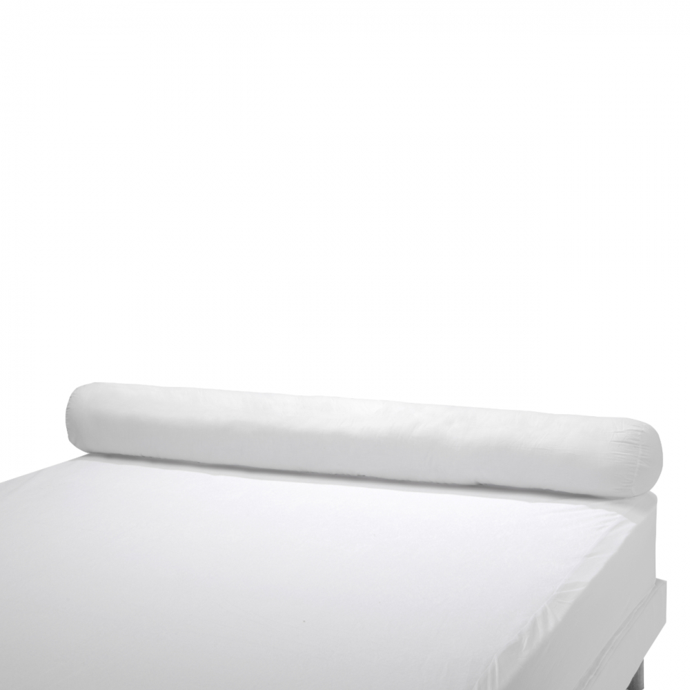 Soleil d'ocre 535110 Confort Traversin Anti-Acarien Polyester Blanc 140 x 20 cm